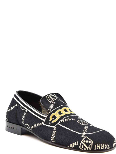Marni Mocasines - Negro In Black