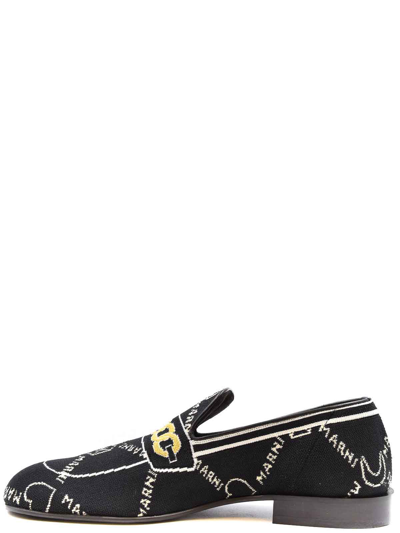 Marni Mocasines - Negro In Black
