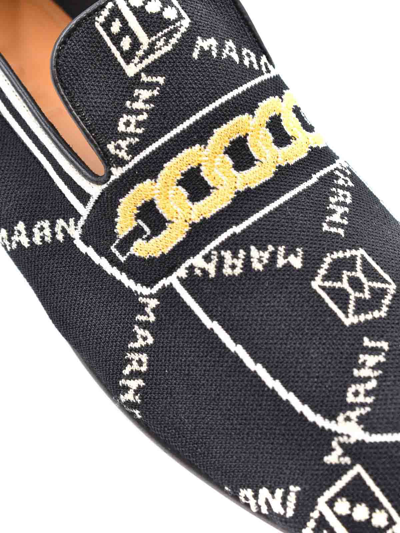 Marni Mocasines - Negro In Black