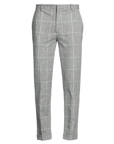 Shop Circolo 1901 Man Pants Grey Size 38 Cotton, Elastane