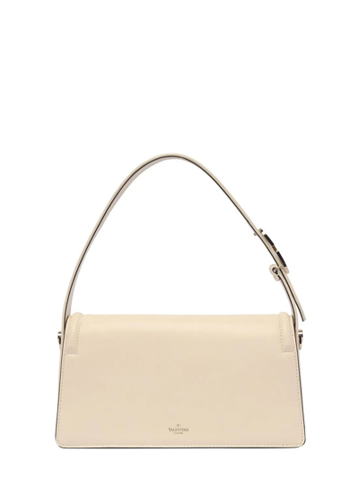 Shop Valentino Bolsa De Hombro - Blanco In White