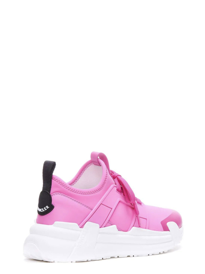 Moncler Lunarove Low Top Sneaker In Fucsia