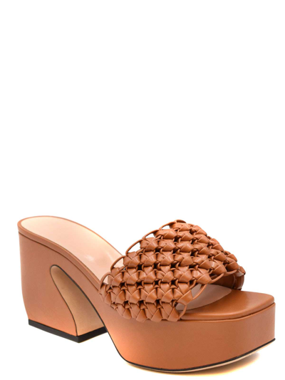 Si Rossi Sandals In Light Brown