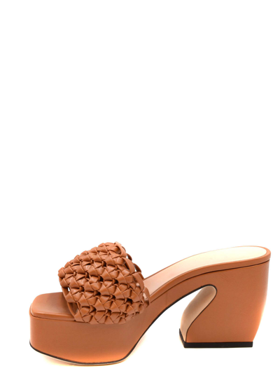 Si Rossi Sandals In Light Brown