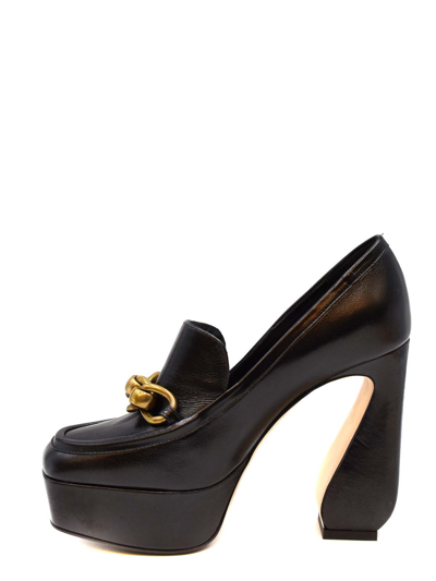 Si Rossi Calfskin Pumps In Negro