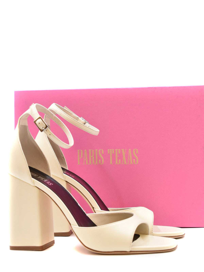 Paris Texas Sandalias - Crema In Crema