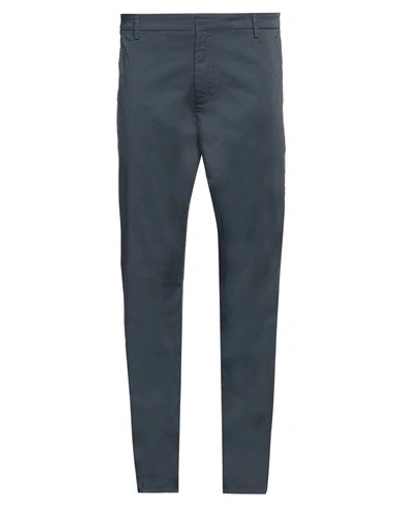 Shop Crossley Man Pants Slate Blue Size 34 Cotton, Elastane