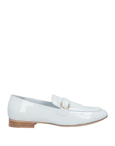 Shop Bruglia Woman Loafers White Size 8 Leather