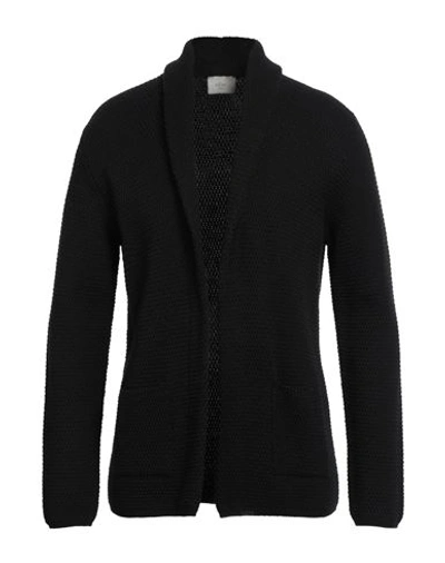 Shop Altea Man Cardigan Black Size Xl Wool, Acrylic