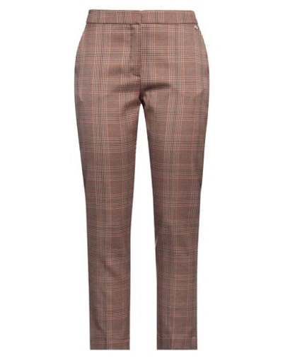Rebel Queen By Liu •jo Woman Pants Rust Size 8 Polyester, Viscose, Elastane In Red