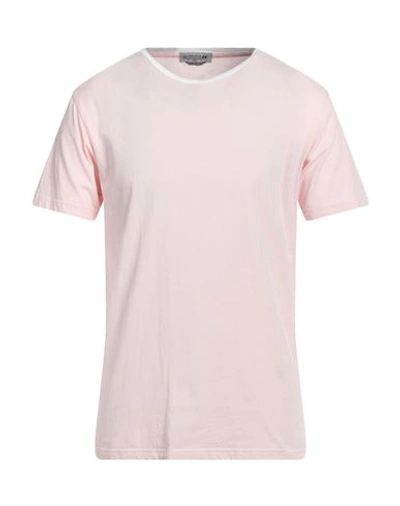 Shop Daniele Alessandrini Homme Man T-shirt Light Pink Size Xxl Cotton