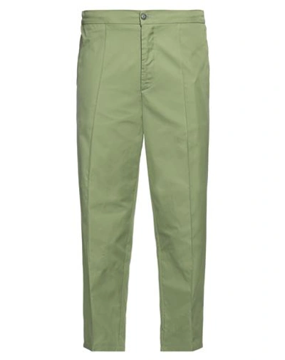 Costumein Man Pants Military Green Size 38 Cotton In Green
