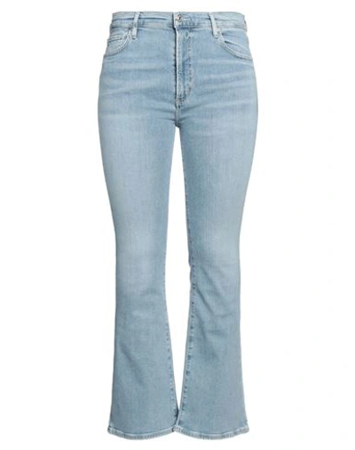 Shop Citizens Of Humanity Woman Jeans Blue Size 31 Cotton, Elastane