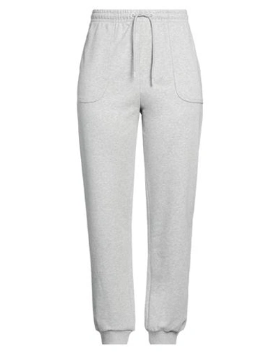 Shop Trussardi Woman Pants Light Grey Size Xs Cotton, Elastane