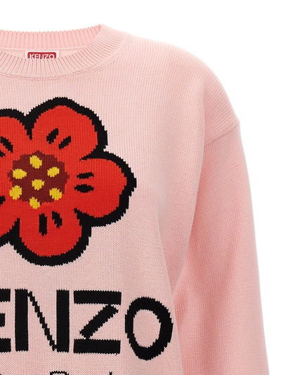 Shop Kenzo Boke Flower Sweater, Cardigans Pink