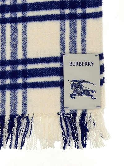 Shop Burberry Check Scarf Scarves, Foulards Multicolor