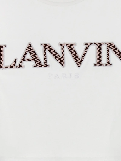Shop Lanvin Curb T-shirt White