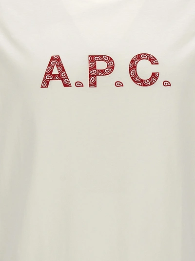 Shop Apc James T-shirt White