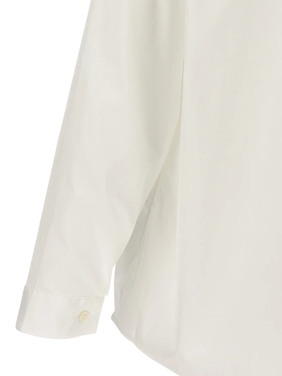 Shop Marni Logo Print Shirt Shirt, Blouse White