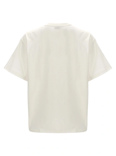 Shop Etro Logo Print T-shirt White/black