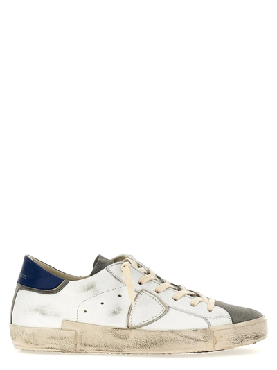 Shop Philippe Model Prsx Low Sneakers White