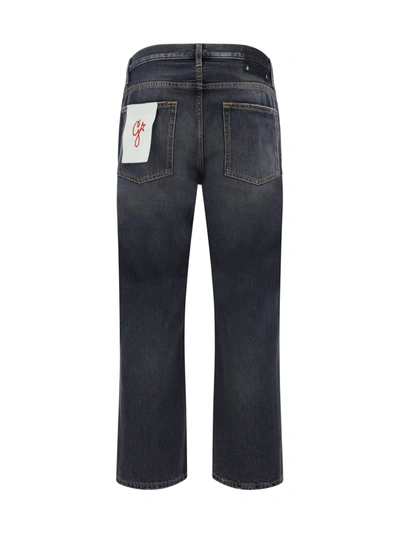 Shop Golden Goose Cotton Trouser With Logoed Label