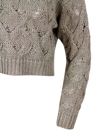Shop Antonelli Firenze Sweaters In Beige