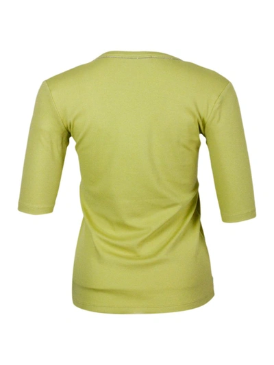Shop Fabiana Filippi T-shirts And Polos In Lime