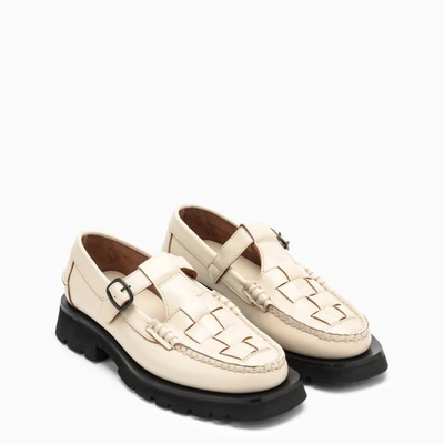 Hereu Soller Sport T-bar Loafers In Beige