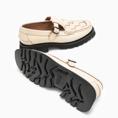 Hereu Soller Sport T-bar Loafers In Beige