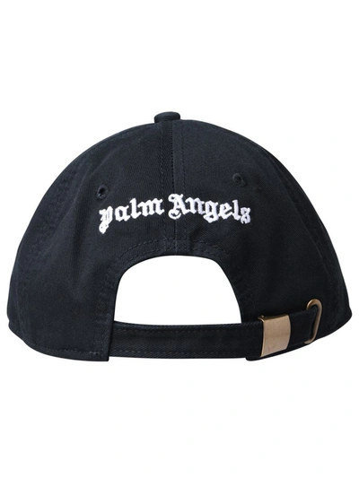 Shop Palm Angels Black Cotton Hat