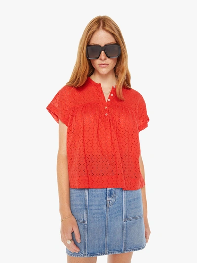 Shop Mother The Pop Your Top High Risk In Red - Size X-large