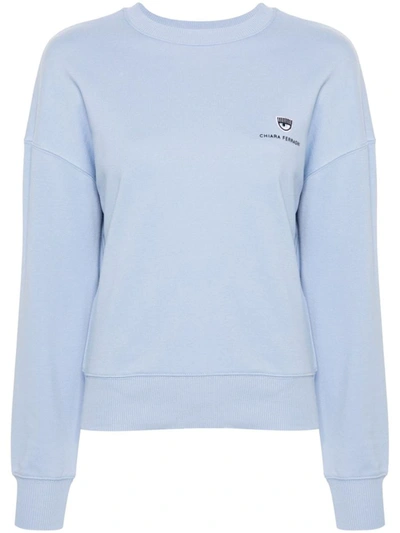 Shop Chiara Ferragni Sweaters In Blue