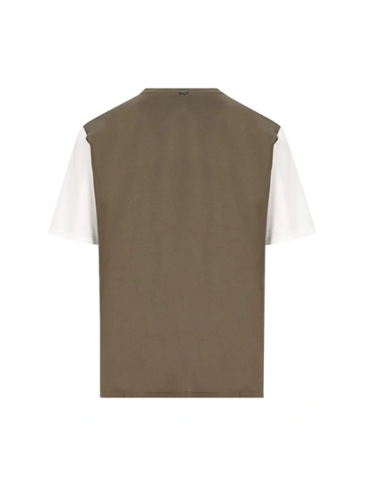 Shop Herno T-shirts And Polos In Military