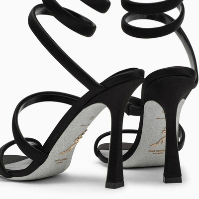 Shop René Caovilla Rene Caovilla Sandals In Black