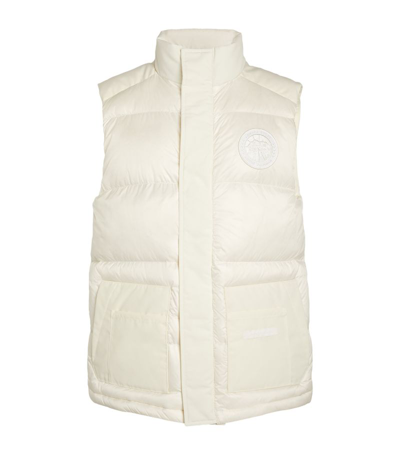 Shop Canada Goose Paradign Freestyle Gilet In White