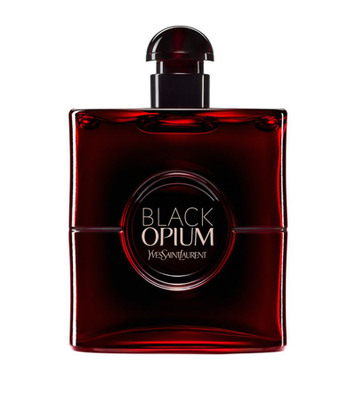 Shop Ysl Black Opium Eau De Parfum Over Red (90ml) In Multi
