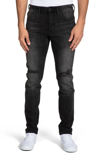 Shop Prps Le Sabre Ripped Slim Fit Jeans In Black Fade