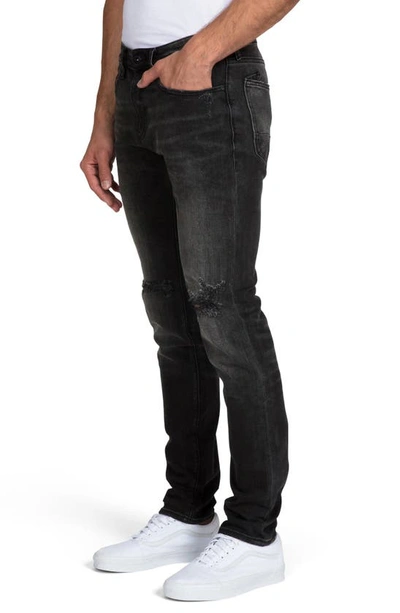 Shop Prps Le Sabre Ripped Slim Fit Jeans In Black Fade