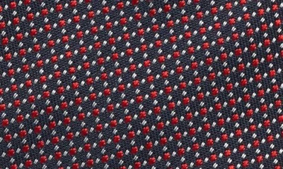 Shop Hugo Boss Neat Recycled Polyester Tie In Bright Red