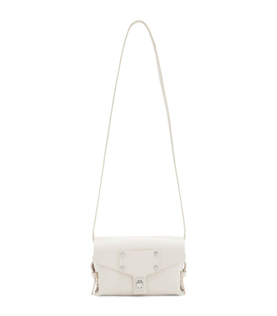Shop Allsaints Mini Miro Cross-body Bag In White