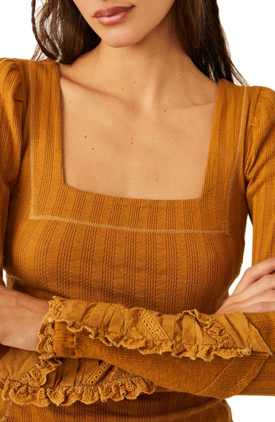 Shop Free People Could I Love You More Top In Tiger Eye