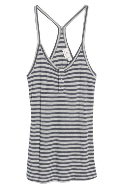 Shop Ag Rima Tank In Blueberry/ Heather Grey