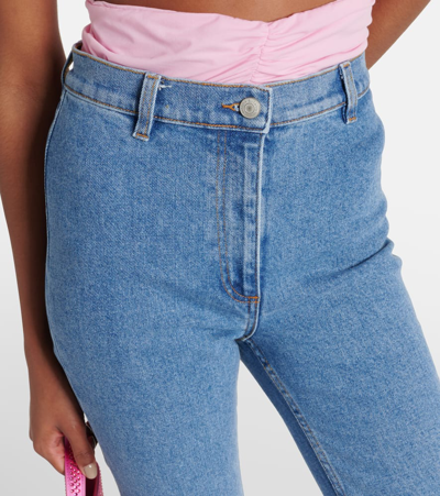 Magda Butrym High-rise Skinny Jeans In Blue