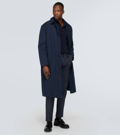 Incotex Panama Cotton Pants In Blue