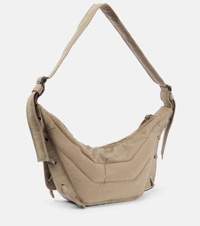 Shop Lemaire Soft Game Small Shoulder Bag In Brown