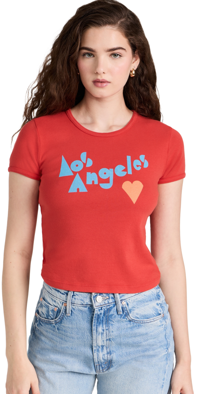 Shop Mother The Itty Bitty Ringer Tee La Love
