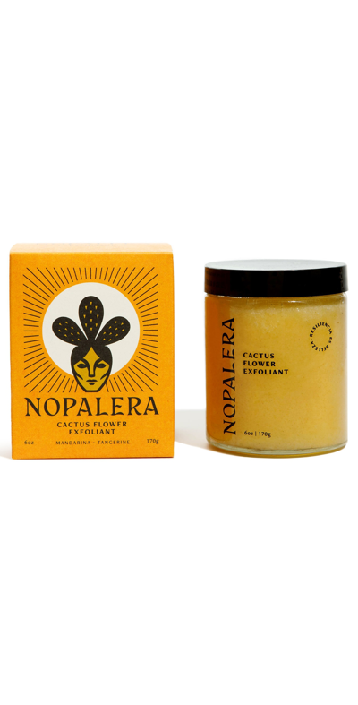 Shop Nopalera Cactus Flower Exfoliant (mandarina) Mandarina / Tangerine