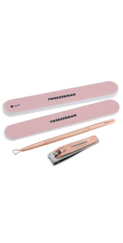 Tweezerman Rose Gold Manicure Set Rose Gold In Rose Gold