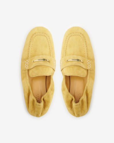 Shop Isabel Marant Iseri Loafer In Yellow